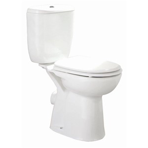 ECLIPSE 1 SEAT & COVER WHITE C/W METAL HINGES