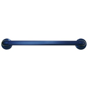 600MM X 35MM FLUTED GRAB RAIL, BLUE