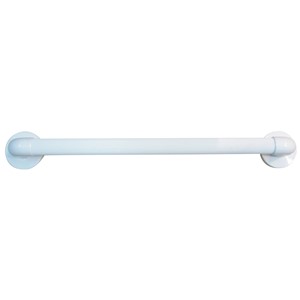 600MM X 35MM FLUTED GRAB RAIL, WHITE