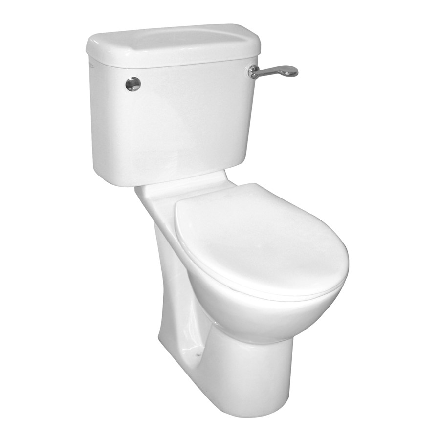 PENTLAND CLOSE COUPLED LEVER FLUSH CISTERN SHELL