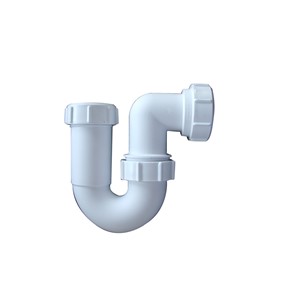 32MM TUBULAR P TRAP, FIXED INLET, 75MM SEAL