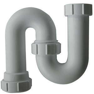 32MM TUBULAR S TRAP, FIXED INLET, 75MM SEAL