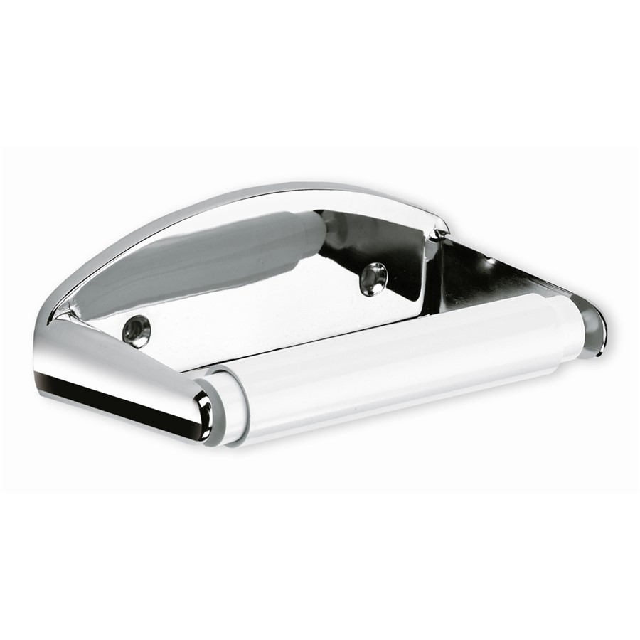 CP TOILET ROLL HOLDER SCR FXG & SPRING ROLLER