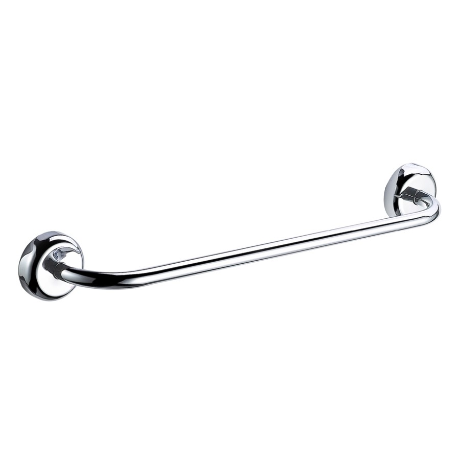 NOVA CHROME SINGLE 610MM TOWEL RAIL