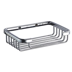 NOVA CHROME SQUARE BASKET SOAP DISH