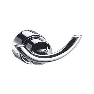 NOVA CHROME DOUBLE ROBE HOOK