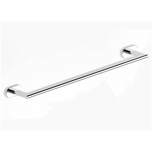 PALERMO CHROME SINGLE TOWEL RAIL 660MM