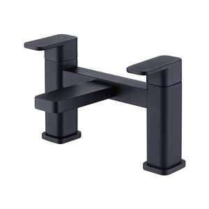 NOIR MATT BLACK R SERIES DECK MOUNTED BATH FILLER