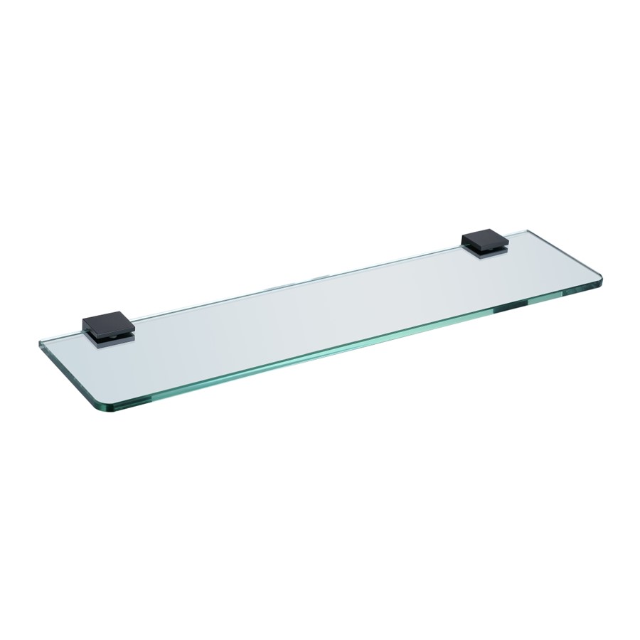 NOIR MATT BLACK D SERIES GLASS SHELF