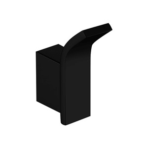 NOIR MATT BLACK D SERIES ROBE HOOK