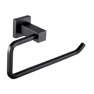 NOIR MATT BLACK A SERIES TOWEL RING