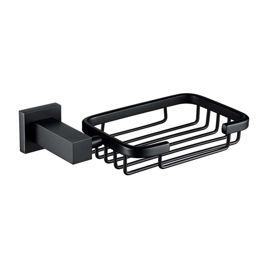 NOIR MATT BLACK A SERIES SOAP HOLDER