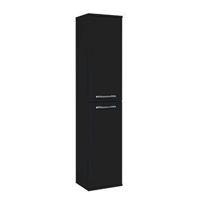 APPEAL MATT BLACK WALL 30CM MOUNTED TALL COLUMN UNIT