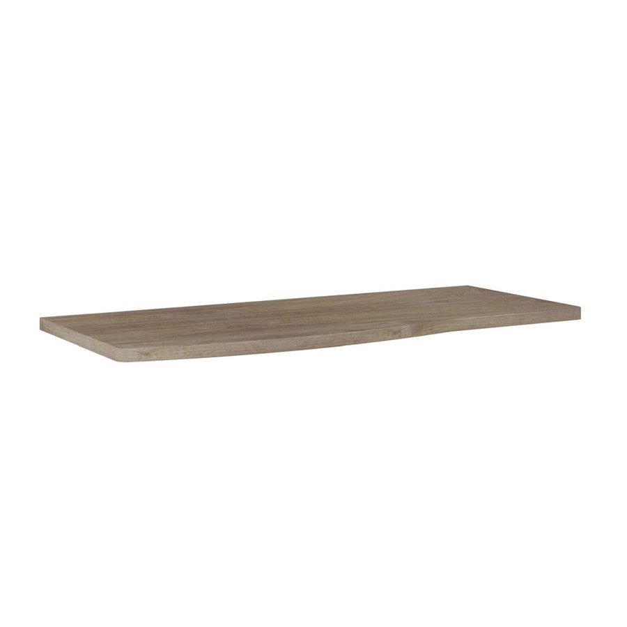 LINEN WORKTOP MDF 121/49,8/2,8 NATURAL OAK PCV