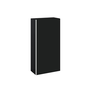 LOOK WALL UNIT 40CM 1 DOOR (21,6) MATT BLACK NO HANDLE