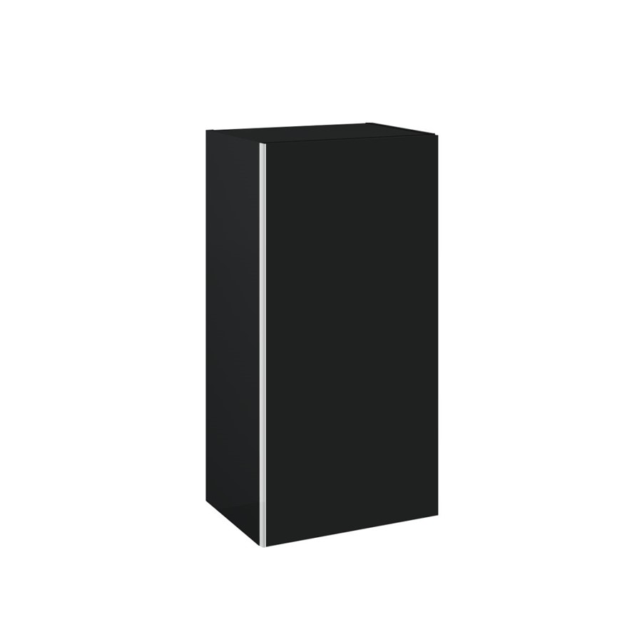 LOOK WALL UNIT 40CM 1 DOOR (31,6) MATT BLACK NO HANDLE