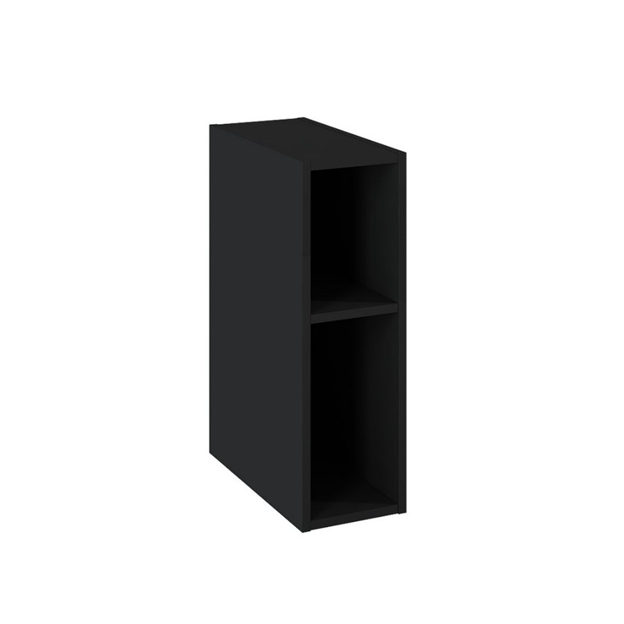 LOOK MODULAR DOUBLE OPEN UNIT 20 MATT BLACK WALL HUNG D-45