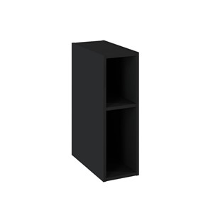 LOOK MODULAR DOUBLE OPEN UNIT 20 MATT BLACK WALL HUNG D-45