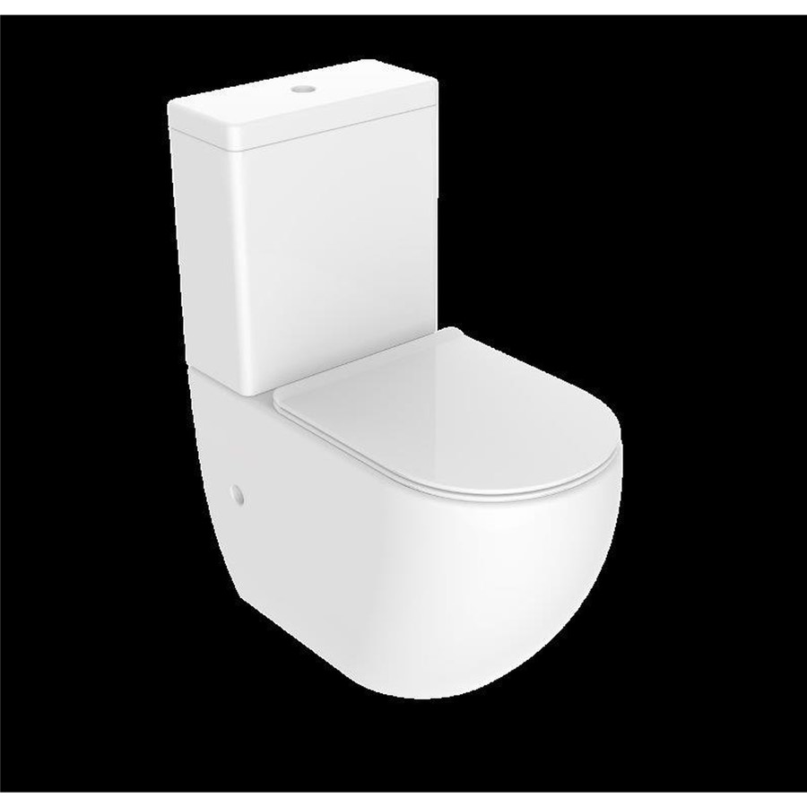 INVENT RIMLESS FLUSH CLOSE COUPLED PAN