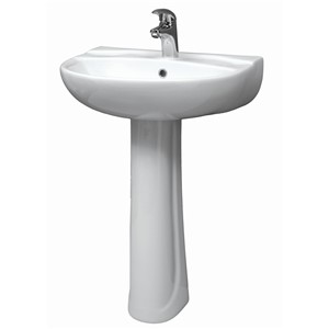 OL251 OLYMPUS AQUASAVE ECO 1TH BASIN 55CM X 44CM WHITE