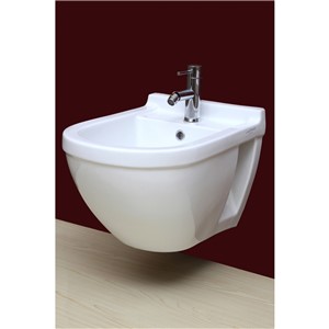 OL212 OLYMPUS PURE WHITE WALL HUNG BIDET