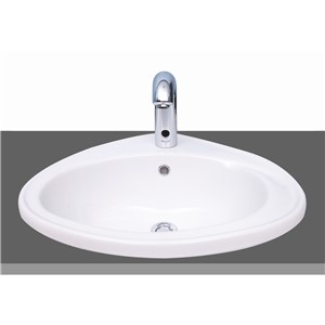 OL181 OLYMPUS WHITE INSET BASIN TH2 50CM