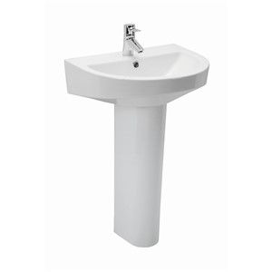 OL270 ENTHUSE 60X50CM 1T/HOLE BASIN WHITE