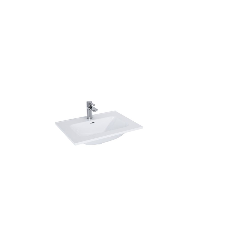 SUBLIME 2 / REVIVAL 2 / LOOK CERAMIC 600MM 1 TAPHOLE WASH BASIN 15MM