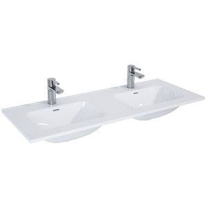 SUBLIME 2 / REVIVAL 2 / LOOK CERAMIC 1200MM 1 TH DOUBLE BASIN 15MM