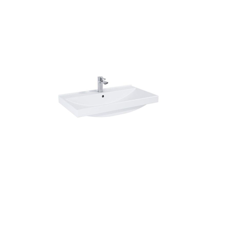 SUBLIME 2 / REVIVAL 2 / LOOK CERAMIC 800MM 1 TAPHOLE WASH BASIN 65MM