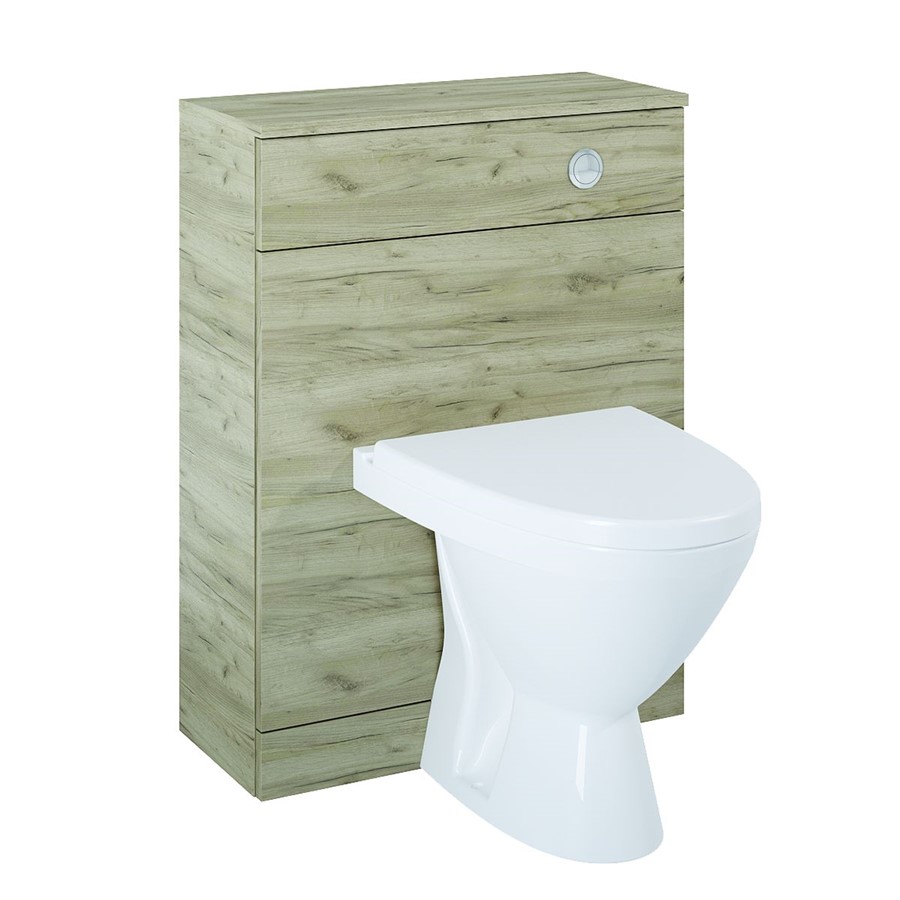 APPEAL UNIT WC APPEAL 60CM CRAFT OAK WITH PLINTH