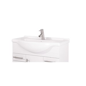 SENSE 85CM WASH BASIN 1 TAPHOLE