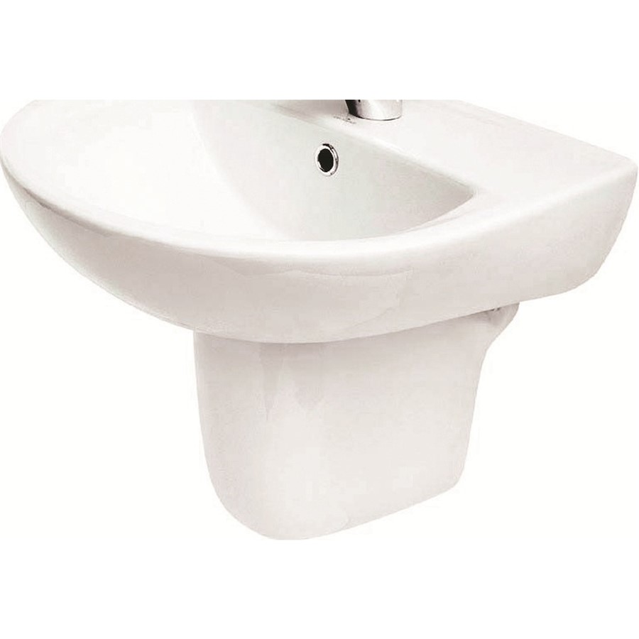 BROADGATE PLUS SEMI PEDESTAL WHITE OL375