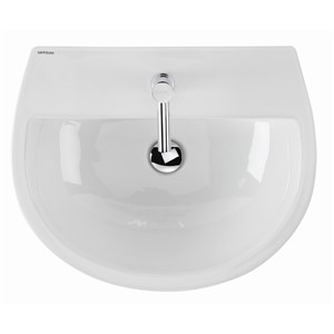 ECLIPSE 50CM WASH BASIN 2 TAPHOLE