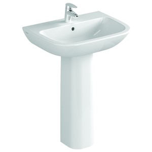 EMBRACE 55CM 1TH BASIN WHITE OL344