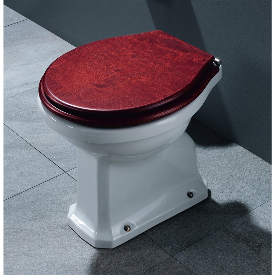 WORCESTER PAN FOR LOW/HIGH LEVEL CISTERN HO WHITE