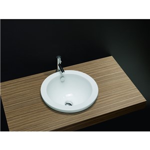 IDENTITY 410MM INSET BASIN NO TAPHOLE ;