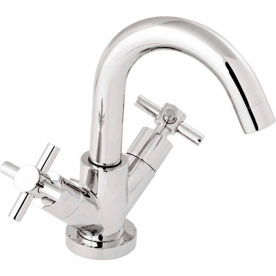 N&C TREND MONOBLOC BASIN MIXER C/W P-U-W CP