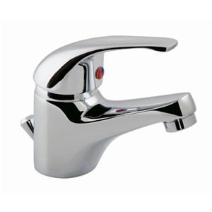 NOVA SOLO SINGLE LEVER M/BLOCK BASIN MIXER C/W PUW+FLOWRES CP