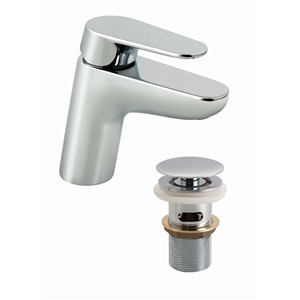 BALANCE MONO BASIN MIXER WITH CLICK CLAC WASTE