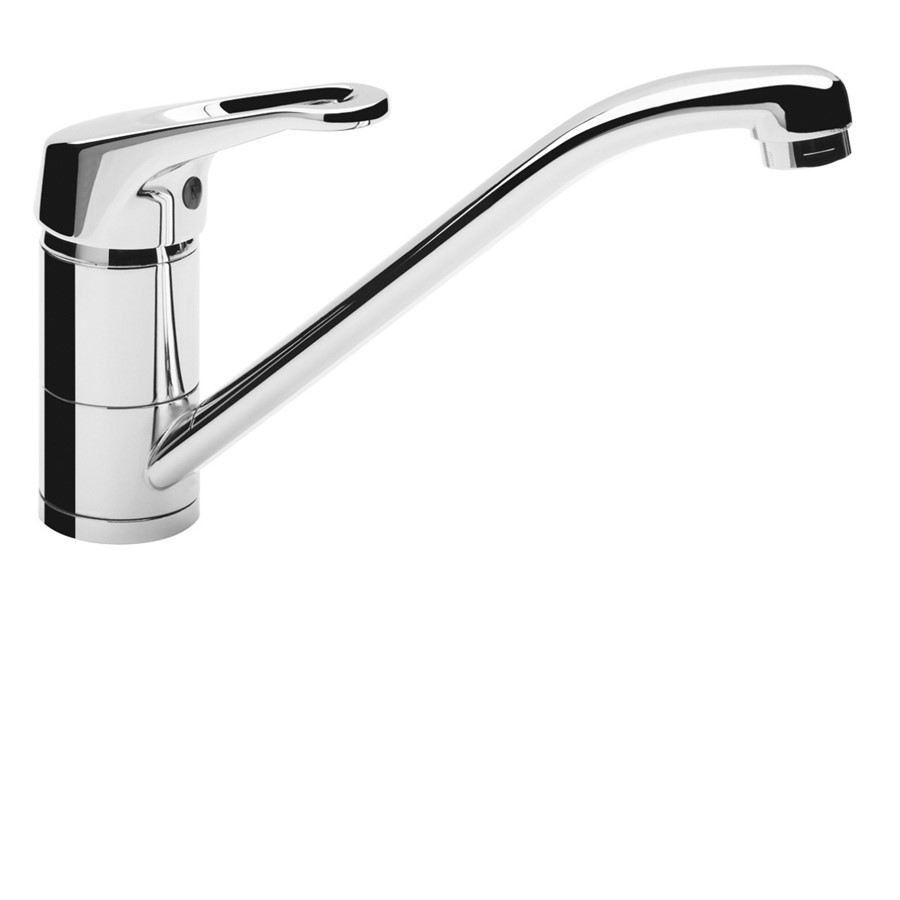 N&C DUO DELUXE SINGLE LEVER MONOBLOC SINK MXR CP     CD02C