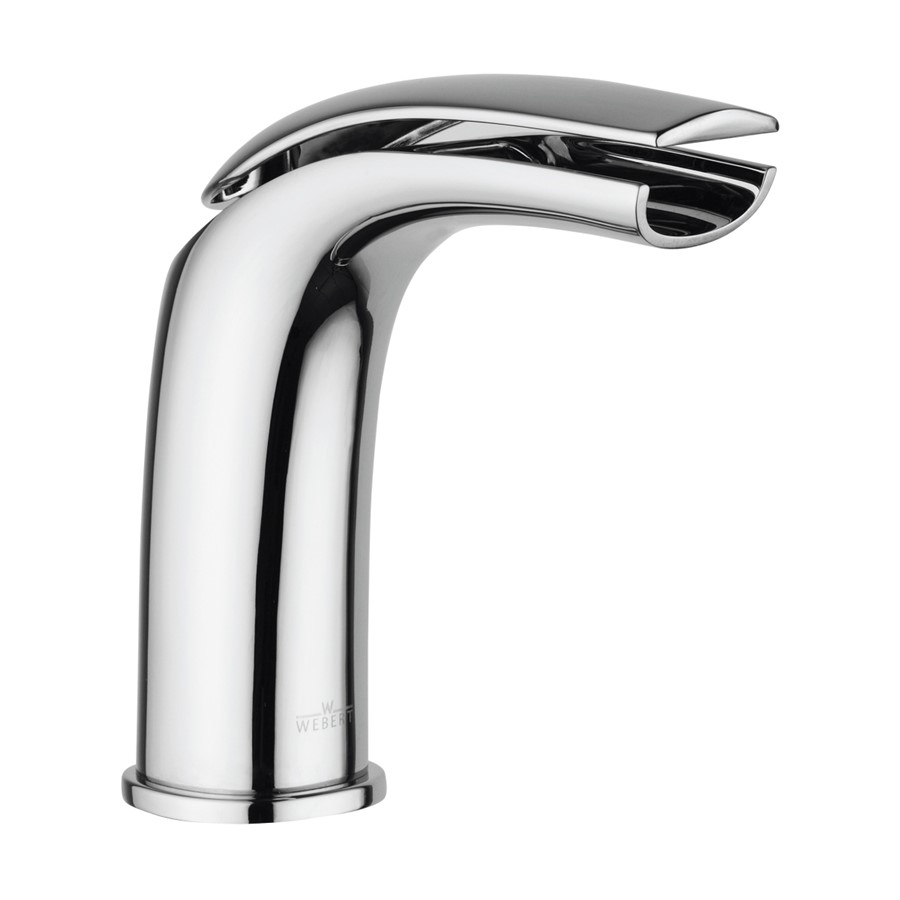 ESSENCE LIMESTONE SINGLE LEVR WATERFALL BASIN MIXER WITH CLICKER WASTE