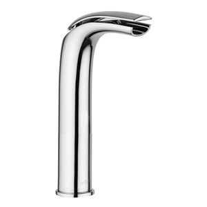 ESSENCE CHROME HIGH LEVER WATERFALL BASIN MIXER WITH POP UP WASTE