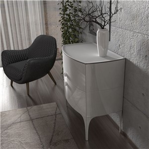 image of Wimborne Bathroom Worktop 82cm Matt White