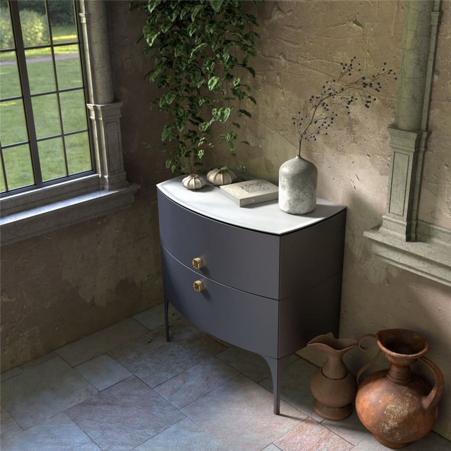 WIMBORNE FRONT LEGS TO SUITE 82CM UNIT PACK OF 2 MATT BLUE