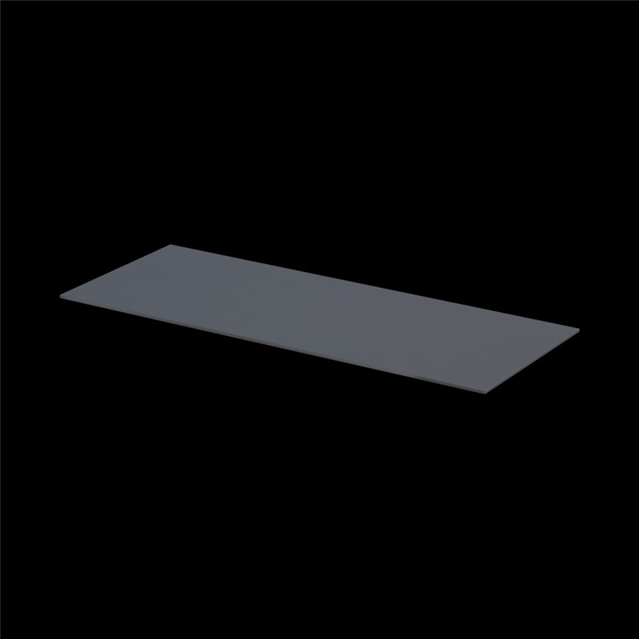 RECTORY/ENCHANT WORKTOP 120CM GLOSS GRAPHITE