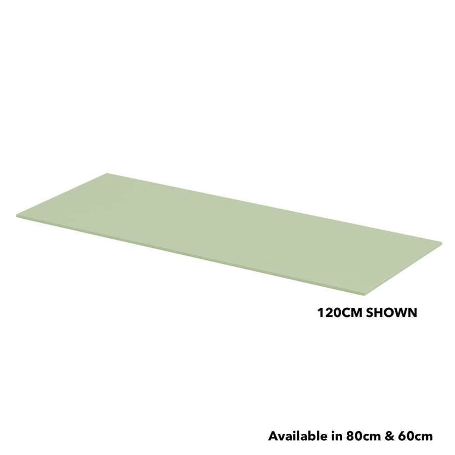 RECTORY/ENCHANT WORKTOP 80CM MATT FIELD GREEN
