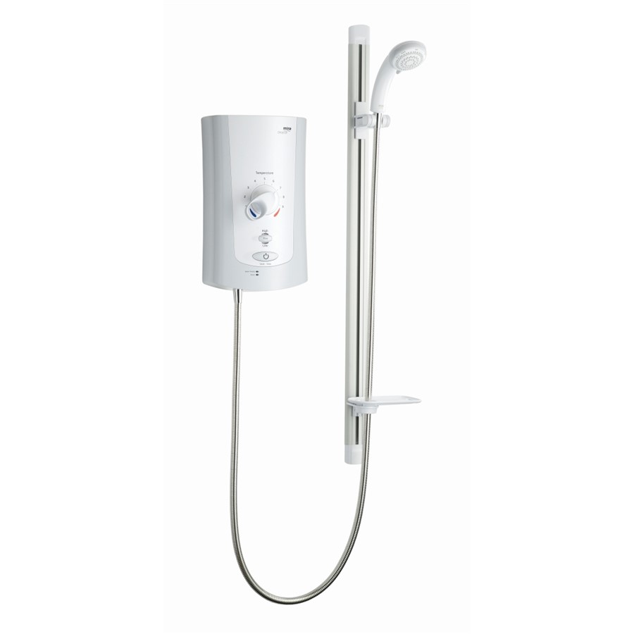 MIRA ADVANCE 9KW FLEX SHOWER LOW PRESSURE WHITE/CHROME 1.1759.003