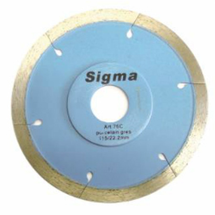 SIGMA DIAMOND CUTTING BLADE 115MM (75C)