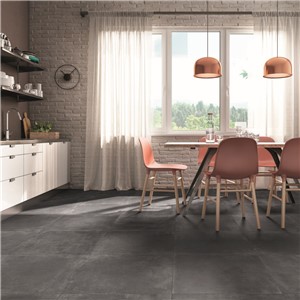 NB16011 GARDA DARK GREY RECTIFIED PORCELAIN FLOOR & WALL TILE 600X600